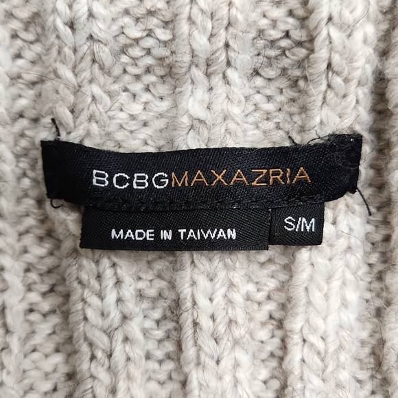 BCBGMaxAzria Grey Cocoon Sweater, Size S ~ EUC - Picture 5 of 6